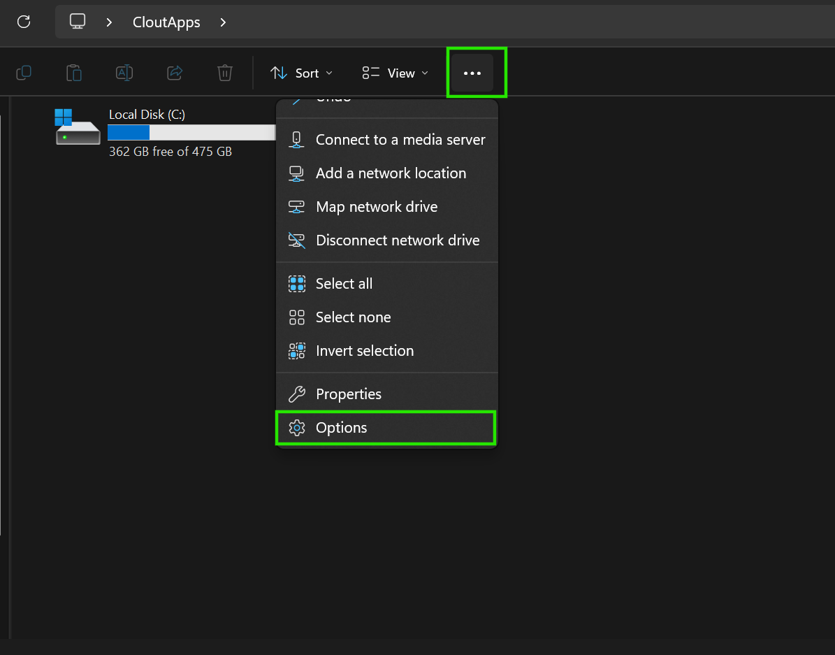 Clear File Explorer History