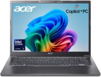 acer Aspire 14 AI Copilot+ PC | 14" WUXGA Display | Intel Core Ultra 5 Processor 226V | NPU: Up to 40 Tops - GPU: Up to 53 Tops | Intel ARC 130V | 16GB LPDDR5X | 512GB SSD | Wi-Fi 6E | A14-52M-51S1 - Product Image