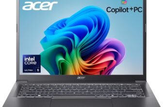acer Aspire 14 AI Copilot+ PC | 14" WUXGA Display | Intel Core Ultra 5 Processor 226V | NPU: Up to 40 Tops - GPU: Up to 53 Tops | Intel ARC 130V | 16GB LPDDR5X | 512GB SSD | Wi-Fi 6E | A14-52M-51S1 - Product Image