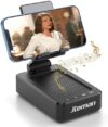 Cell Phone Stand with Wireless Bluetooth Speaker and Anti-Slip Base HD Surround Sound Perfect for Home and Outdoors with Bluetooth Speaker for Desk Compatible with iPhone/ipad/Samsung Galaxy - Detail View 2