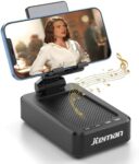 Cell Phone Stand with Wireless Bluetooth Speaker and Anti-Slip Base HD Surround Sound Perfect for Home and Outdoors with Bluetooth Speaker for Desk Compatible with iPhone/ipad/Samsung Galaxy - Detail View 2