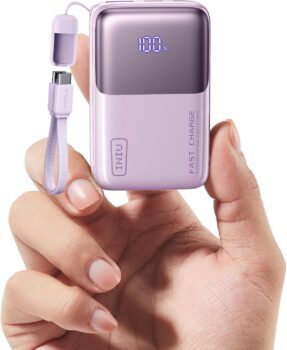 INIU Pocket Size Portable Charger, Ultra Small 10000mAh 45W PD Power Bank, Fast Charging Battery Pack, Travel Essentials Powerbank for iPhone 17 16 Pro Air, Xiaomi 17 Pro Max 16 15 14, Samsung S24 etc - Product Image