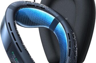 TORRAS COOLiFY Cyber 2026 Flagship AI Neck Air Conditioner, Ultimate Immersive Cooling Portable Neck Fan【No.1 Coolest & Max Cooling Area】 Neck Fans that Blow Cold Air 6000 mah Rechargeable for Gift - Product Image