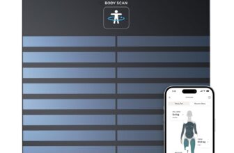 WITHINGS Body Scan - Connected WiFi Scale to Improve Your Health, BIA Personal Scale, Body Composition Analysis, Body Fat, Muscle Mass, Water Percentage - Product Image