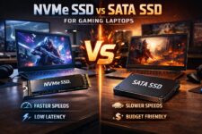 NVMe SSD vs SATA SSD for Gaming Laptops