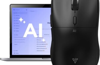 Virtusx Jethro AI Mouse - Voice & Audio Recorder for Lecture & Meeting, Centralized Software with Voice Typing, Writing Tools, Transcribe, Translate & Summarize, Wireless Mouse for Computer, Laptop - Product Image