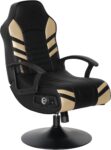 X Rocker PC Computer Gaming Desk Chair, Built-in Audio, College Dorm Essentials for Guys and Girls, Bedroom, Dorm Room Essentials, Foldable, Gifts for Gamers - Product Image