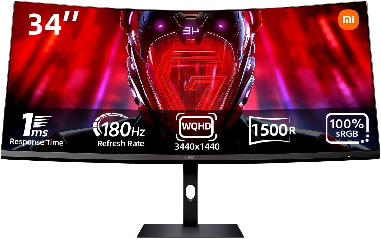 XIAOMI 34-inch Curved Gaming Monitor 180Hz XIAOMI 34-inch Curved Gaming Monitor 180Hz