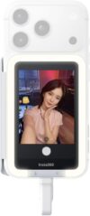 Insta360 Snap Selfie Screen with Light - 4K Magnetic Selfie Monitor Screen for Selfie, Vlogging, Compatible with iPhone & Android, Adjustable Lighting, Touchscreen Control, Wired Instant Connection - Product Image