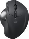 Logitech MX Ergo S Advanced Wireless Trackball Mouse, USB-C Rechargeable Wireless Ergonomic Mouse with Bluetooth and Encrypted Dongle, 6 Programmable Buttons, for PC/Mac - Graphite - Product Image