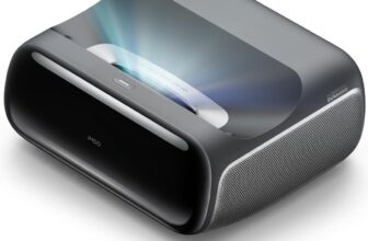 JMGO O2S Ultra UHD 4K Ultra Short Throw Projector, 3600 ISO Lumen Triple Laser Projector, Dolby Vision, 20W Dynaudio Integrated Speakers, Google TV, Dolby Atoms, DTS-X. - Product Image