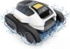 Spino E1 Robotic Pool Cleaner with Filter Basket, Cordless Pool Vacuum Robot for Inground & Above Ground Pools, up to 1,600 Sq.ft, Up to 210 Mins Runtime, Pool Cleaner with 5 Modes, APP Control - Product Image