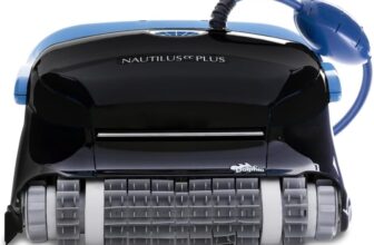 Dolphin Automatic Robotic Pool Vacuum Cleaner, Wall Climbing Scrubber Brush, Smart Navigation, Ideal for In-Ground Pools up to 40FT in Length - Nautilus CC Plus - Product Image