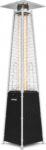Garvee Pyramid Propane Patio Heater with Wheels & Waterproof Cover, Black - Product Image
