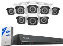 REOLINK 16CH 4K Security Bullet Camera System with 4TB HDD RLK16-800B8 - Product Image