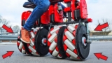 The World’s First Mmecanum-wheeled e-bike Made by British Youtuber