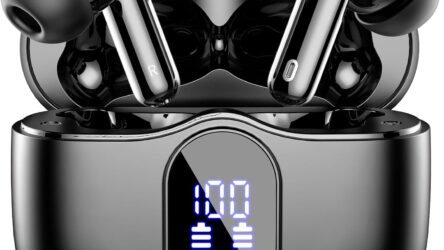 Btootos Wireless Bluetooth 5.4 Earbuds Bass Stereo